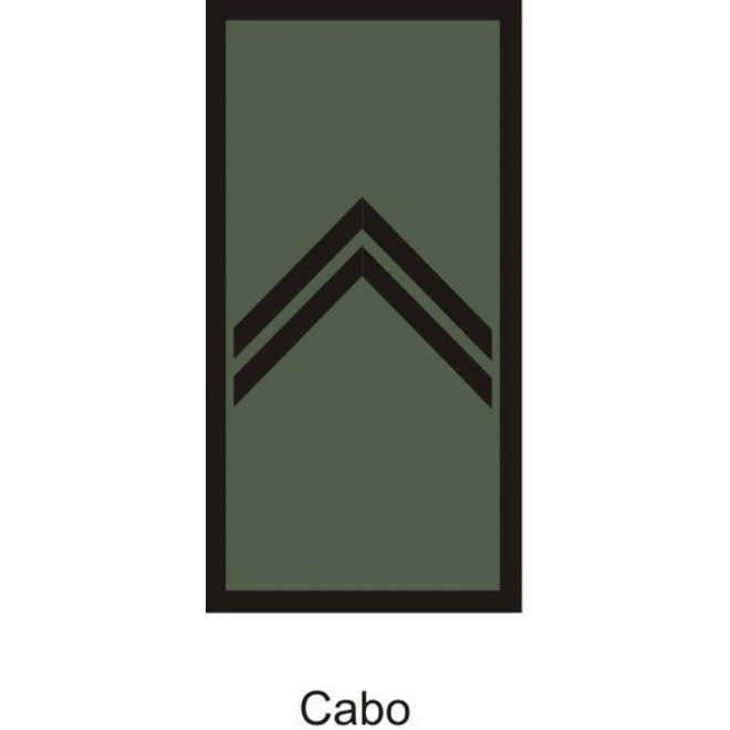 Divisa Aguia Cabo emborrachada