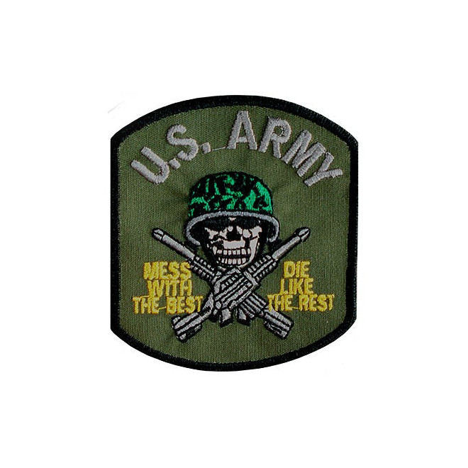 Bordado U.S. Army Caveira