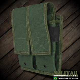 Porta Carregador Fuzill Molle Duplo T2 - Verde
